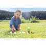Ecoiffier Abrick 3329 - Jeu de Ferme - Les Animaux de la Campagne - 9 Figurines avec Enclos et Arbre - Jouet d'Éveil pour Enfant dès 18 Mois - Origine France