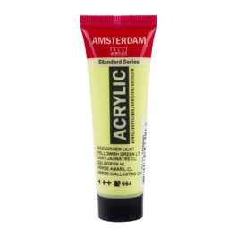 Amsterdam Standard Series Peinture acrylique Vert jaunâtre clair 664 - 20 ml