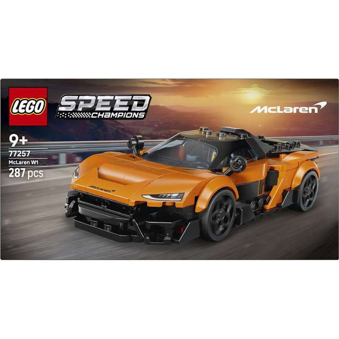 LEGO Speed Champions McLaren W1 77257, Voiture de Course Orange LEGO Speed Champions McLaren W1 77257, Voiture de Course Orange