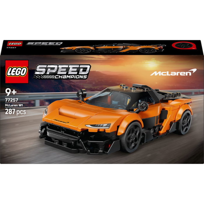 LEGO Speed Champions McLaren W1 77257, Voiture de Course Orange LEGO Speed Champions McLaren W1 77257, Voiture de Course Orange