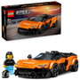 LEGO Speed Champions McLaren W1 77257, Voiture de Course Orange