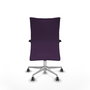 Piqueras Y Crespo Chaise de Bureau Albacete Confidente, Mécanisme Synchrone, Morado