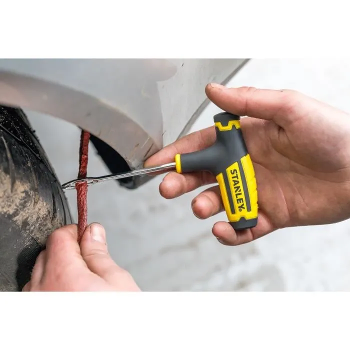 STANLEY Kit de Réparation de Crevaison STHT80891-0 avec Colle et 5 Mèches