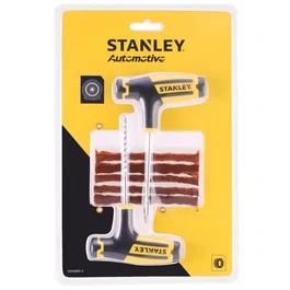 STANLEY Kit de Réparation de Crevaison STHT80891-0 avec Colle et 5 Mèches