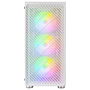 Boîtier ATX semi-tour Mars Gaming MCFW Blanc