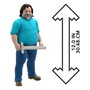 Mattel Minecraft Le Film figurine Large Steve 30 cm