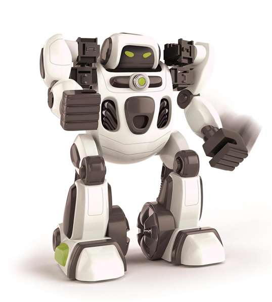 Clementoni Robot Airo - Robot intelligent multimedia pour enfants avec Bluetooth et applications interactives (Taille M, 3-9 ans)