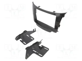 METRA Cadre de radio 2 DIN Noir Brillant pour Hyundai Elantra GT