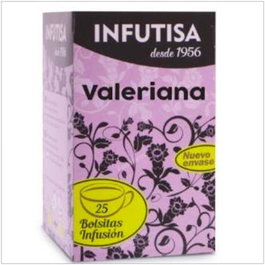 INFUTISA Valeriana Infusion 25 sachets - Tisane relaxation sommeil