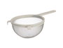 Kinvara Passoire Plastique et Métal 18cm Blanc/Gris Foncé (Set de 12)