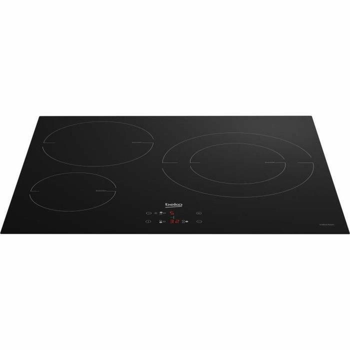 Beko HII63405MT Plaque à induction 3 foyers 60 cm Noir
