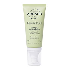 Institut Arnaud Pure Beauty Fluide Matifiant Hydratant Visage 50 ml | Soin de la peau peaux mixtes à grasses