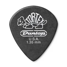 Dunlop Tortex Jazz III Pitch Black 1,35 mm (Pack de 12)