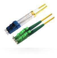 MicroConnect Câble à fibre optique LC-E2000 Monomode Duplex OS2 Jaune 5m