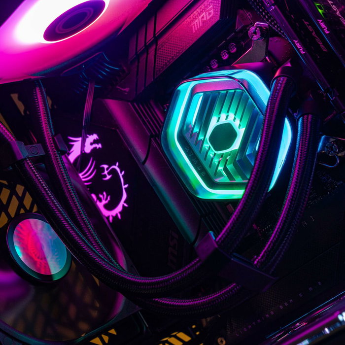 Cooler Master MasterLiquid 240 Atmos MLX-D24M-A25PZ-R1 Kit de refroidissement liquide AIO 240 mm Noir