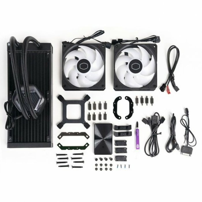 Cooler Master MasterLiquid 240 Atmos MLX-D24M-A25PZ-R1 Kit de refroidissement liquide AIO 240 mm Noir