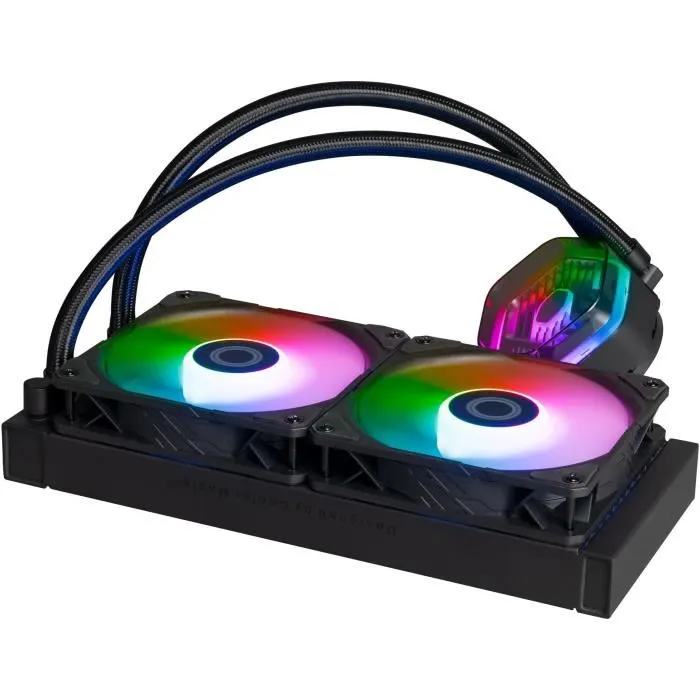 Cooler Master MasterLiquid 240 Atmos MLX-D24M-A25PZ-R1 Kit de refroidissement liquide AIO 240 mm Noir Cooler Master MasterLiquid 240 Atmos MLX-D24M-A25PZ-R1 Kit de refroidissement liquide AIO 240 mm Noir