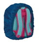 Safta Funda Impermeable pour Mochila Petite - Housse de Protection Contre l'Eau 27 x 50 x 36 cm en Polyester - Âge Recommandé: 3 Ans - Azur Marine