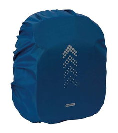 Safta Funda Impermeable pour Mochila Petite - Housse de Protection Contre l'Eau 27 x 50 x 36 cm en Polyester - Âge Recommandé: 3 Ans - Azur Marine