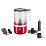 Kitchenaid 5KFCB519 EER Mixeur Plongeant Inoxydable Sans Fil 2 Vitesses avec Bol 1.18L et Batteur - Rouge