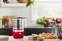 Kitchenaid 5KFCB519 EER Mixeur Plongeant Inoxydable Sans Fil 2 Vitesses avec Bol 1.18L et Batteur - Rouge