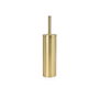 Andrea House Escobillero WC en acier inoxydable doré ø 9 x 40,5 cm