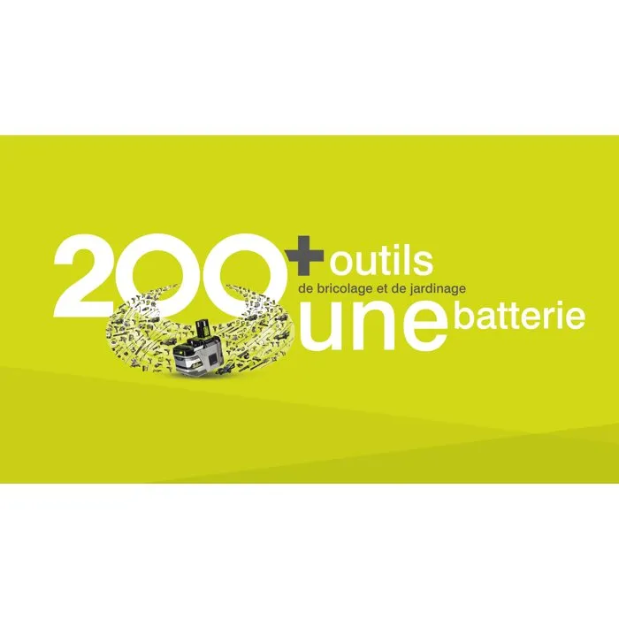 Ryobi Chargeur Lithium+ 18V ONE+ RC1812A