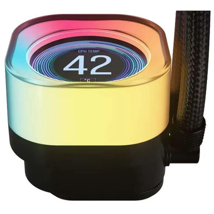 Corsair CW-9061023-WW Watercooling iCue LINK Titan 360 RX LCD RGB Noir - Refroidissement Liquide pour PC