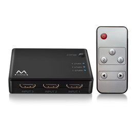 Ewent EW3730 Switch HDMI 4K 3x1 avec télécommande