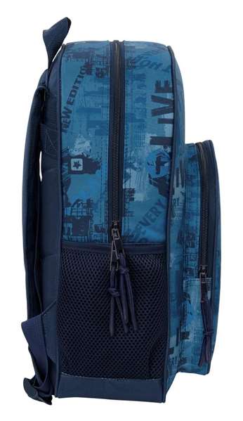 Safta Sac à dos junior adapté au chariot "New Edition" - 32 x 38 x 12 cm - Dès 3 ans