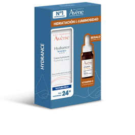 Avène Coffret Hydratation Riche : Crème 40ml + Sérum 10ml HYDRANCE pour Peaux Sèches et Sensibles, Hydratation 24h
