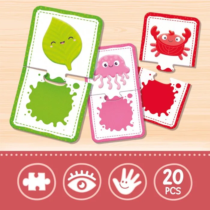 Lisciani Giochi Baby Logic Pieces Sensitives - Jeu éducatif tactile Lisciani Giochi Baby Logic Pieces Sensitives - Jeu éducatif tactile
