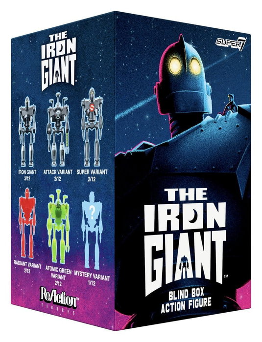 Super7 Le Géant de fer figurines Wave 01 Blind Box Display (12) Super7 Le Géant de fer figurines Wave 01 Blind Box Display (12)