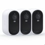 Arlo Essential2 Pack de 3 Caméras de Sécurité Connectées 2K