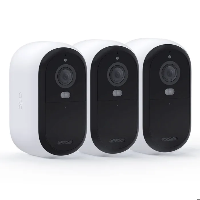 Arlo Essential2 Pack de 3 Caméras de Sécurité Connectées Extérieur Sans Fil - Résolution 2K, Vision Nocturne Couleur, Autonomie 6 Mois, 130° Arlo Essential2 Pack de 3 Caméras de Sécurité Connectées Extérieur Sans Fil - Résolution 2K, Vision Nocturne Couleur, Autonomie 6 Mois, 130°