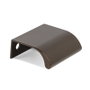 Viefe Tirador Ona en aluminium finition marron métallisé entr'axe 32 mm