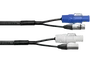 CORDIAL Câble DMX XLR 3 broches + Powercon 1,5 m