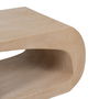 Table Basse WILMA Beige 100 x 60 x 45 cm