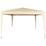 Color Baby Cenador Aktive Tente de jardin pliante en polyester crème 300x300x240 cm Abri de terrasse avec structure acier