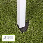 Color Baby Cenador Aktive Tente de jardin pliante en polyester crème 300x300x240 cm Abri de terrasse avec structure acier