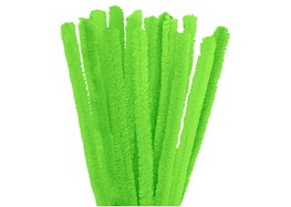 Innspiro Limpiapipas chenille vert 15mm x 50cm, 10u.