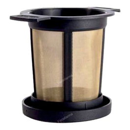 FINUM Filtre pour infusion réutilisable pour verre avec couvercle