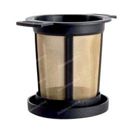 FINUM Filtre pour infusion réutilisable pour verre avec couvercle