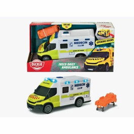 Dickie Toys Ambulance Samu - IVECO Daily avec effets sonores et lumineux