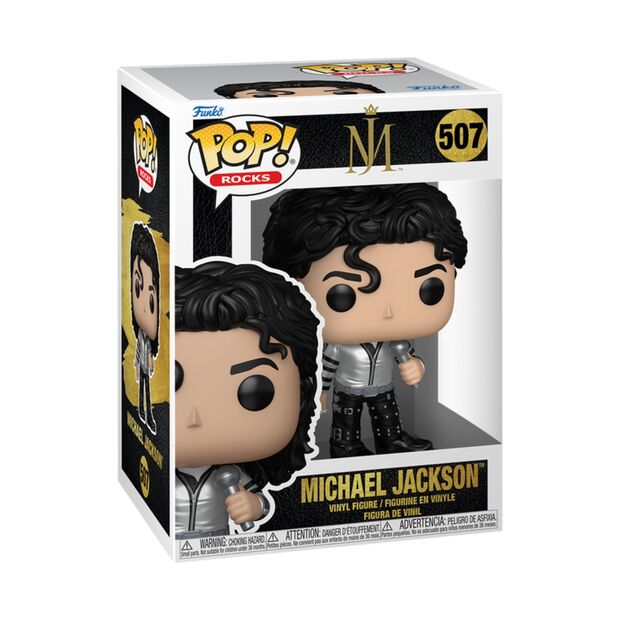 Funko Michael Jackson POP! Rocks Bad Tour Figurine en Vinyle Funko Michael Jackson POP! Rocks Bad Tour Figurine en Vinyle