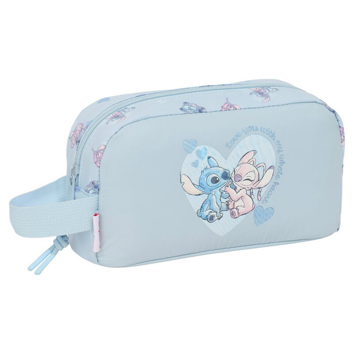Disney Stitch Thermos Porte-Petit-Déjeuner Isotherme en Aluminium avec Poignée et Compartiment à Fermeture Éclair 21,5x6,5x12cm Disney Stitch Thermos Porte-Petit-Déjeuner Isotherme en Aluminium avec Poignée et Compartiment à Fermeture Éclair 21,5x6,5x12cm