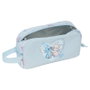 Disney Stitch Thermos Porte-Petit-Déjeuner Isotherme en Aluminium avec Poignée et Compartiment à Fermeture Éclair 21,5x6,5x12cm