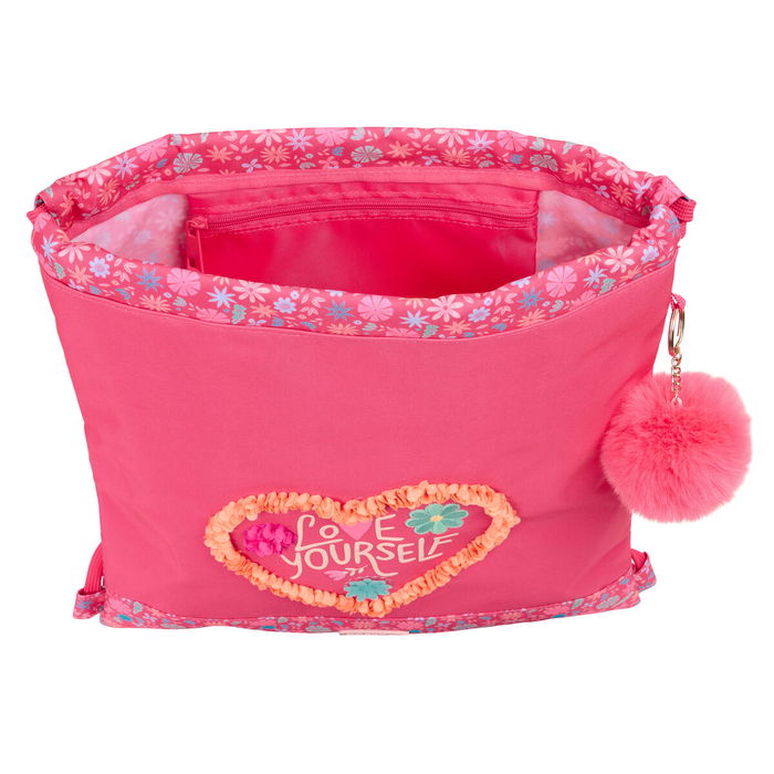 Sac à dos serré par des ficelles Safta Feeling Multicouleur 35 x 40 x 1 cm Sac à dos serré par des ficelles Safta Feeling Multicouleur 35 x 40 x 1 cm