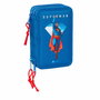 Fourre-tout Superman Bleu 12,5 x 19,5 x 5,5 cm 37 Pièces