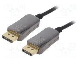 DIGITUS Câble DisplayPort mâle-mâle 20m AOC noir
